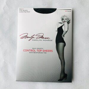 Marilyn Monroe Silky Smooth Control Top Sheers Pantyhose Size : C Price is Firm